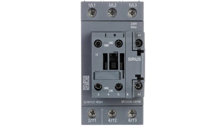 Stycznik mocy 80A 3P 37kW 230V AC 1Z+1R S2 3RT2038-1AP00
