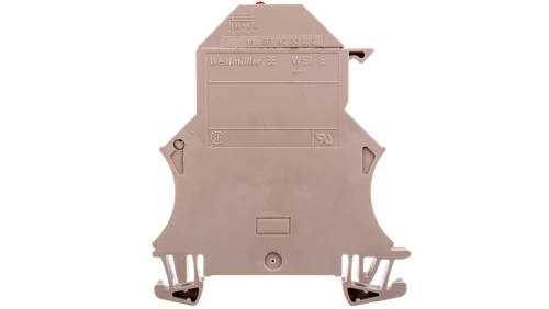 Złączka szynowa bezpiecznikowa G5x20mm 2-przewodowa 6mm2 beżowa WSI 6/LD 10-36V LLC 1119840000