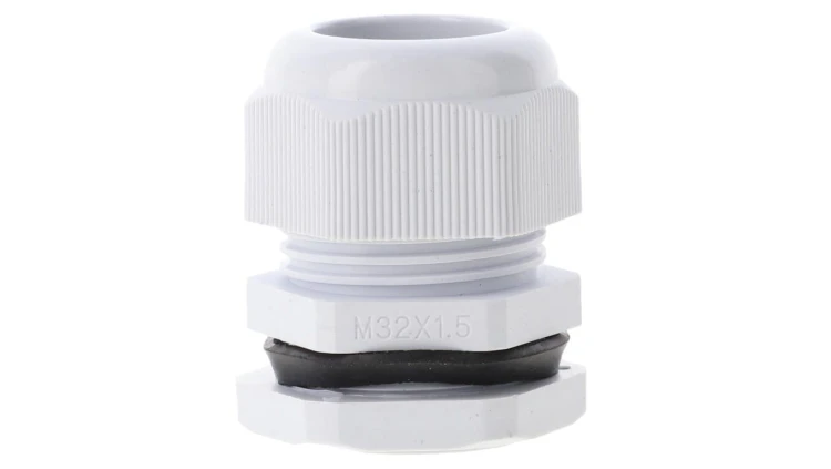 Dławnica kablowa fi 18-25mm M32 IP68 szara tworzywo 34.532