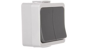 JANTAR-bis Łącznik świecznikowy n/t IP44 szary WNT-2J-b