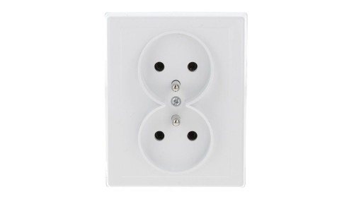 JOWISZ Gniazdo podwójne z/u natynkowe białe GNt-6 Jw