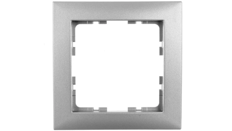 Berker B.Kwadrat Ramka pojedyncza aluminium 5310118994