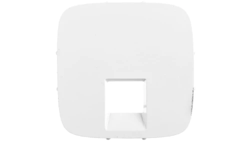 VALENA ALLURE Plakietka gniazda pojedynczego RJ11 lub RJ45 biały 755415