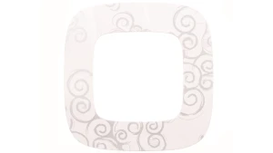 VALENA ALLURE Ramka pojedyncza arabeska chrom 754341