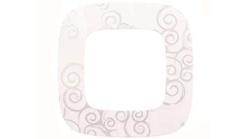 VALENA ALLURE Ramka pojedyncza arabeska chrom 754341