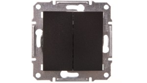 ASFORA Łącznik świecznikowy bez ramki antracyt EPH0300171