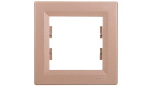 ASFORA Ramka 1-krotna brąz EPH5800169