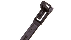 Opaska kablowa otwierana wielokrotnie 350x7,5mm czarna BMWN5354E /100szt./