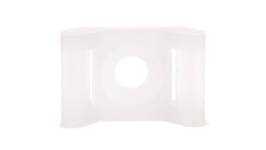 Uchwyt siodełkowy do opasek kablowych biały 9mm 14,6x22,5mm F=11mm BMSB5496E /100szt./