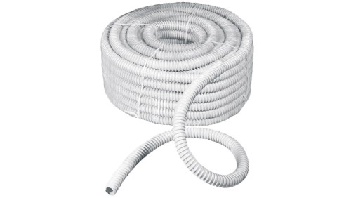 Rura spiralna wysokoelastyczna szara PVC fi8 ECGFE08 /30m/