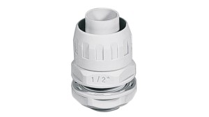 Dławnica kablowa szara do rur karbowanych PG13,5 ECGX14-13