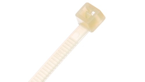 Opaska kablowa wysokotemperaturowa 125st. C 200x4,8mm biała 5215TE BMTEB2048 /100szt./