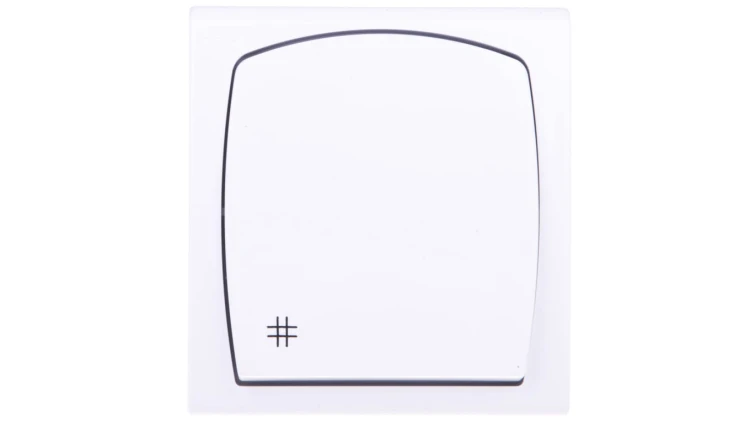 MADERA Łącznik hermetyczny krzyżowy IP44 biały ŁNH-4N/00