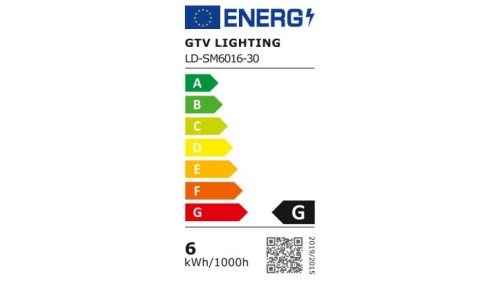 Żarówka LED MR16 6W 420lm 3000K DC12V 120st. LD-SM6016-30