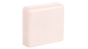 Ultra Łącznik zakończeniowy 25x16/25x25mm biały RAL 9010 ETK25361