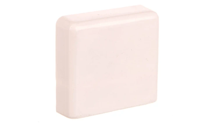 Ultra Łącznik zakończeniowy 25x16/25x25mm biały RAL 9010 ETK25361