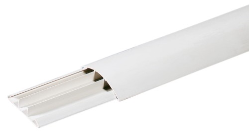 Listwa podłogowa 75x17mm szara ECCAP7517G /2m/