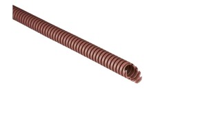 Rura karbowana 750N fi 20/15 brązowa samogasnąca PV UV ECTC1520M /100m/