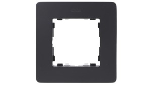 Simon Detail 82 Ramka pojedyncza Detail ORIGINAL-air GRAFIT / podstawa Biała 8200610-038