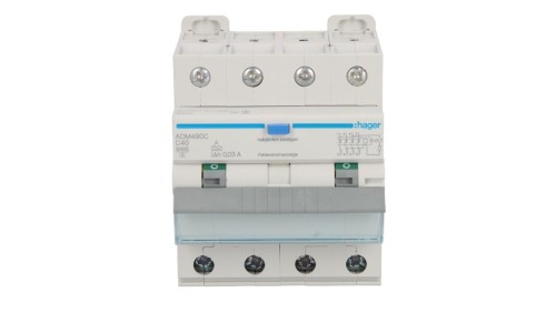 Wyłącznik różnicowo-nadprądowy RCBO 4P C40A 0,03A Typ A 6kA RCBO ADM490C