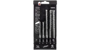 Zestaw wierteł do betonu SDS+ quatro 5, 6 x 110 mm + 8, 10, 12 x 160mm /zestaw 5szt./ 57H572