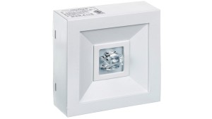 Oprawa awaryjna LOVATO N ECO LED 3W 315lm (opt. koryt.) 1h jednozadaniowa biała LVNC/3W/E/1/SE/AT/WH