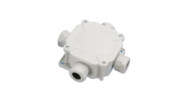 Puszka n/t hermetyczna PH PG16 75x75x33 5x4mm2 IP67 szara A.0035