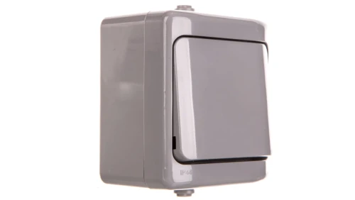 BRYZA Łącznik hermetyczny pojedynczy IP54 szare 180001