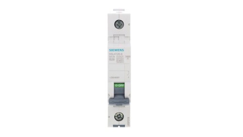 Wyłącznik nadprądowy 1P B 20A 10kA AC 5SL4120-6