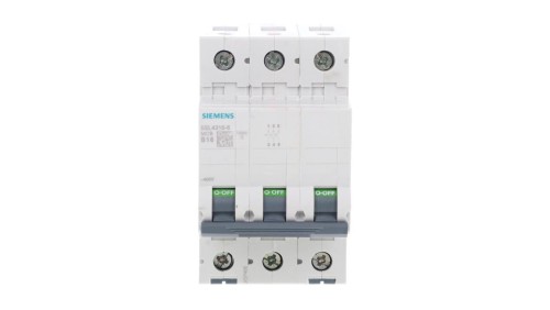 Wyłącznik nadprądowy 3P B 16A 10kA AC 5SL4316-6
