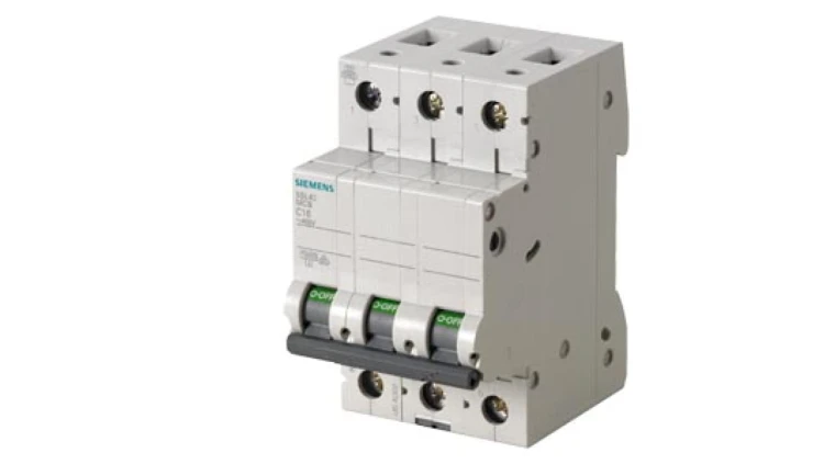Wyłącznik nadprądowy 3P C 16A 10kA AC 5SL4316-7