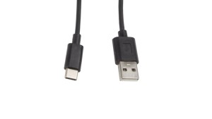 Przewód połączeniowy USB 2.0 HighSpeed 1m USB-C - USB A CA-USBO-10CC-0010-BK