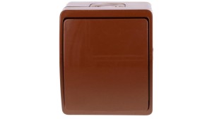 Koala Łącznik uniwersalny/schodowy bez nadruku n/t IP44 brąz VW 157-02 61.362