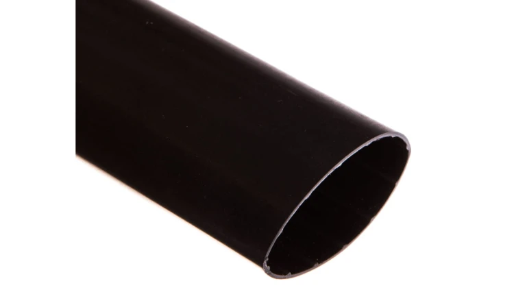 Rura termokurczliwa grubościenna z klejem 33/8mm czarna CRMA338 /1m/