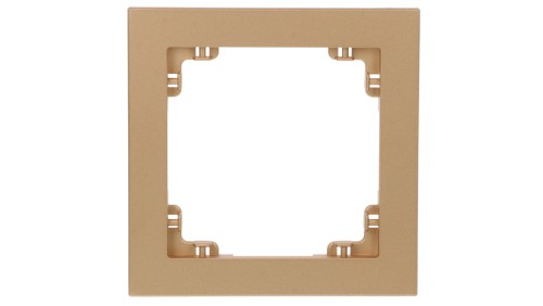 DECO Ramka pojedyncza złoty metalik 8DR-1