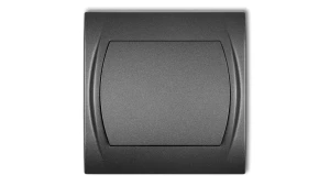 LOGO Łącznik jednobiegunowy grafitowy 11LWP-1