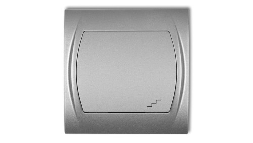 LOGO Łącznik schodowy srebrny metalik 7LWP-3