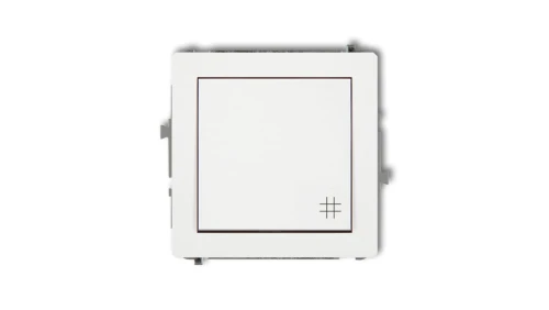 DECO Łącznik krzyżowy biały DWP-6