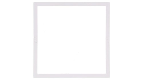 Ramka wypełniająca pojedyncza serii DECO biały DRW-1