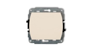 TREND Łącznik jednobiegunowy beżowy 1WP-1