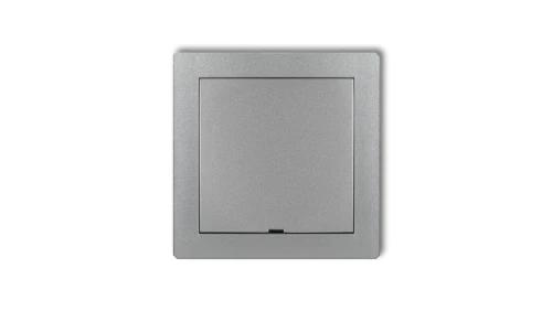 Ramka pośrednia z zaślepką srebrny metalik 7DRPZ