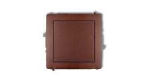 DECO Łącznik jednobiegunowy brązowy metalik 9DWP-1