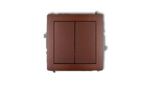 DECO Łącznik świecznikowy brązowy metalik 9DWP-2