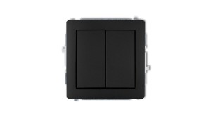 DECO Łącznik świecznikowy czarny mat 12DWP-2