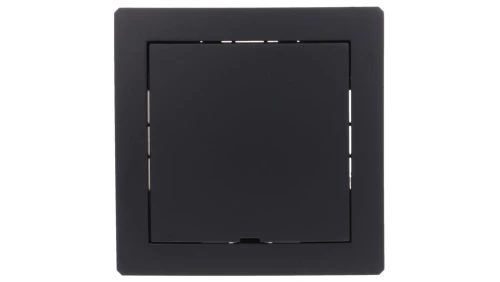 Ramka pośrednia z zaślepką czarny mat 12DRPZ