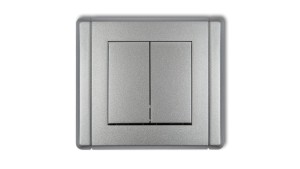 FLEXI Łącznik świecznikowy srebrny metalik 7FWP-2