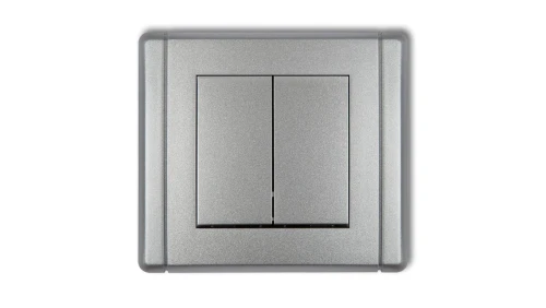 FLEXI Łącznik świecznikowy srebrny metalik 7FWP-2