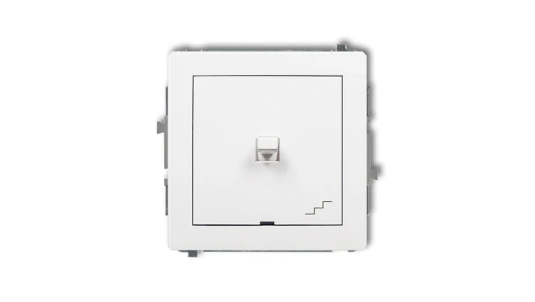 DECO Łącznik schodowy w stylu amerykańskim biały DWPUS-3