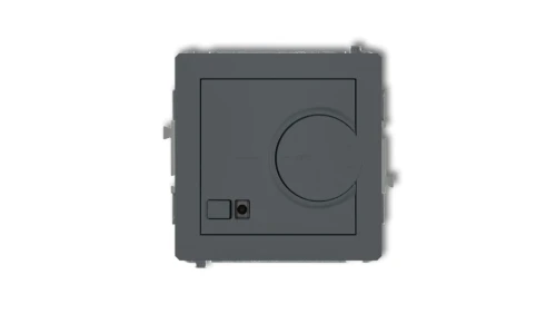 DECO Regulator elektroniczny temperatury z czujnikiem powietrznym grafitowy mat 28DRT-2