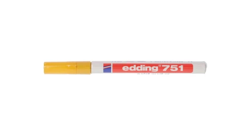 Pisak odporny na ścieranie i wodę PLC-YL 1-2mm żółty E04ZP-01090500403 /5szt./